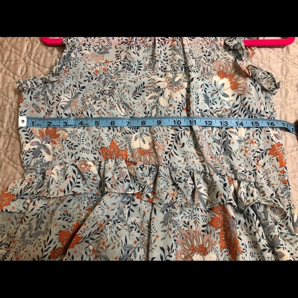 HOST PICK X2!Floral Smock Neck Ruffle Top 1️⃣ LEFT - Picture 6 of 6